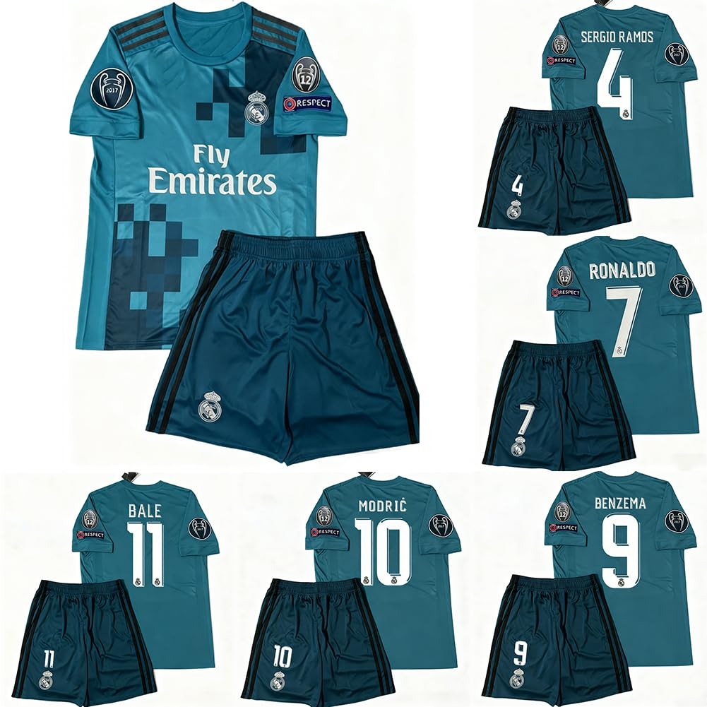 Amazon.co.jp: [AHCY] 復古版 ユニフォーム 17-18 レアル・マドリード